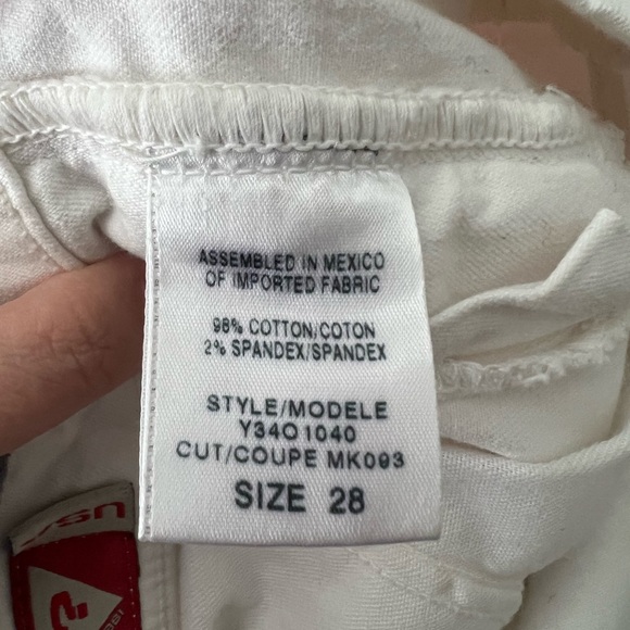 Guess Stretch Denim Bootcut Jeans - Size 28 - Picture 4 of 4